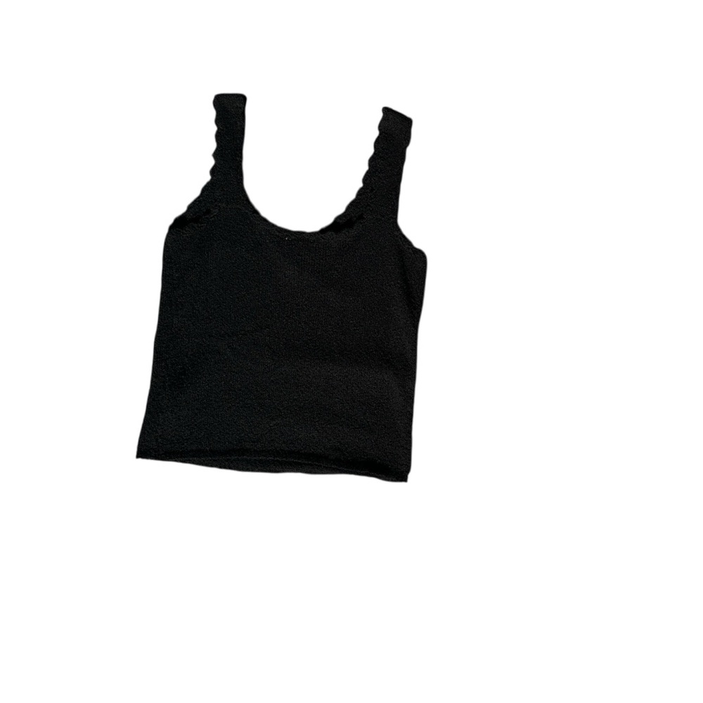 Black Knit Top